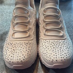 Skechers Women's Sparkling Cream Sneakers